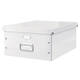 Opbergdoos Leitz Click & Store WOW groot 350x188x450mm wit
