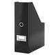 Tijdschriftencassette Leitz WOW click & store gerecycled karton zwart
