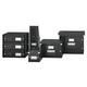 DVD-opbergdoos Leitz Click & Store WOW  gerecycled karton 206x147x352mm zwart