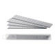 Snijmes Westcott Office 9mm met schuifsluiting en metalen houder blauw