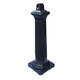 Asbak Rubbermaid Groundskeeper Tuscan vrijstaand zwart