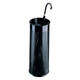 Paraplustandaard 3350-01 perforatie 620x260mm zwart