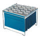 Hangmappenrek Durable  t.b.v. 30-40 mappen chroom