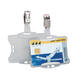 Veiligheidspashouder Durable 8118 open met clip 54x85mm