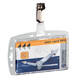 Veiligheidspashouder Durable 8005 dicht met clip 54x85mm