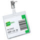 Badge Durable 8003 met clip liggend gesloten 60x90mm