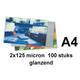 Lamineerhoes Quantore A4 2x125micron 100 stuks