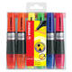 Markeerstift STABILO Luminator XT 71/6 assorti etui à 6 stuks
