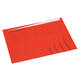 Vouwmap Secolor met tabrand A4 100% gerecycled karton 250gr Rood