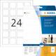Etiket HERMA 9642 40x40mm QR-code wit 600 stuks