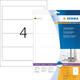 Rugetiket HERMA 5090 smal 38x192mm zelfklevend wit