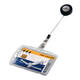Afrolmechanisme Durable 8012 54x85mm met gesloten pashouder