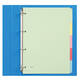Tabbladen Qbasic 4-gaats 5-delig assorti karton
