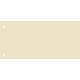 Scheidingsstrook Qbasic 225x120mm 50 stuks beige
