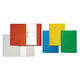 Combimap Secolor folio 1 klep recycled 250gr rood