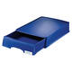 Brievenbak Leitz Plus met lade A4 maxi blauw
