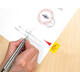 Indextabs Post-it 68031 25,4x43.2mm " hier ondertekenen" geel