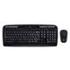 Toetsenbord- en muisset Logitech MK330 draadloos QWERTY zwart