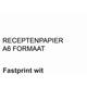 Receptpapier Fastprint A6 80gr wit 2000 vel