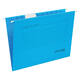 Hangmap Djois Euroflex recycled A4 V-bodem blauw 25 stuks