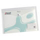 Enveloptas Rexel ice A4 + visitekaart transparant 5 stuks