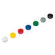 Magneet MAUL Solid 32mm 800gr blauw 10 stuks