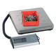 Pakketweger MAUL Cargo 120kg metalen plateau 27x27cm +9V batterij zilver