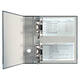 Ordner Leitz 1092 giro-bank met dubbele mechaniek 75mm karton A4 zwart