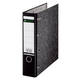 Ordner Leitz 1092 giro-bank met dubbele mechaniek 75mm karton A4 zwart