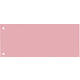 Scheidingsstrook Oxford smal 240x105mm 190gr roze 100 stuks