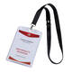 Badge Avery 4834 A6 hoes + insteekkaarten 10 stuks