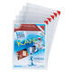 Presenteerhoes Djois Kang easy clic A4 herpositioneerbaar zelfklevend 5 stuks