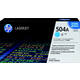 Tonercartridge HP CE251A 504A blauw