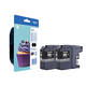 Inktcartridge Brother LC-123BKBP2 zwart 2x