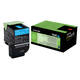 Tonercartridge Lexmark 70C20C0 / 70C20CE  blauw