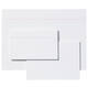 Systeemkaart Aurora 200x150mm lijn met rode koplijn 210gr wit 100 vel
