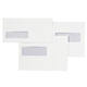 Envelop Quantore 110x220mm venster 3x10cm rechts zelfklevend 25 stuks