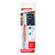 Krijtstift edding 4095 rond 2-3mm wit blister à 1 stuk