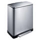 Pedaalemmer EKO E-Cube 18+28 liter rvs