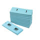 Nummerblok 42x105mm nummering 1-1000 blauw 10 stuks
