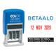 Woord-datumstempel Colop Printer Mini S 160/L betaald
