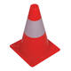Afbakeningskegel 30cm rood wit
