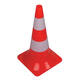 Afbakeningskegel 50cm rood wit