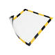 Duraframe Durable 4945130 security A4 magneet geel/zwart 5 stuks