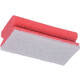 Schuurspons Cleaninq met greep 140x70x42mm rood/wit 5 stuks