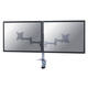 Monitorarm Neomounts D1330D 2x10-27" zilvergrijs