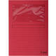 Venstermap Exacompta Forever L-model 120gr rood 100 stuks