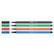 Viltstift STABILO Pen 68/16 medium licht smaragdgroen