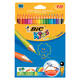 Kleurpotloden BicKids Evolution ecolutions ass blister à 18st