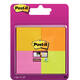 Memoblok Post-it 6910 Super Sticky 51x51mm assorti 4 stuks